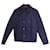 Casaco curto Pea Alexander McQueen em lã virgem azul marinho  ref.989312