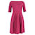 Max Mara Pleated Dress in Pink Triacetate Synthetic  ref.989322