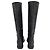Isabel Marant Bottines Chess en Cuir Noir - vue 3