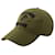 Varsity Skull Cap - Alexander Mcqueen - Cotton - Khaki/Black Green  ref.989360