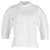 Ba&Sh Piz Pleat Sleeve Top in Ivory Cotton White Cream  ref.989437
