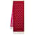 Ribbon Reverse Schal – Alexander McQueen – Wolle – Rot  ref.989523
