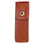 Hermès Custodia per gomme da masticare Hermes / Porta rossetto in pelle color cuoio Marrone Beige  ref.989530