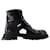 Wander Ankle Boots - Alexander Mcqueen - Leather - Black  ref.989621