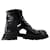 Wander Ankle Boots - Alexander Mcqueen - Leather - Black  ref.989623