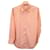 Sandro Paris Oversized Button-up Shirt in Peach Cotton  ref.989668