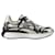 Sprint Runner Sneakers – Alexander Mcqueen – Leder – Beige/Schwarze Farbe  ref.989700