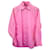 Camicia oversize con bottoni Sandro Paris in cotone rosa  ref.989752