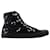 Paris High Top Sneakers - Balenciaga - Canvas - Black Cloth  ref.989781
