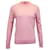 Acne Studios Kalon Face Patch Pullover aus rosa Wolle Pink  ref.989962