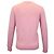Acne Studios Kalon Face Patch Sweater in Pink Wool - view 3