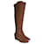 Stuart Weitzman Bottines Blaire en Daim Marron  - vue 3