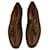 Louis Vuitton Mocassins masculinos de couro cinza taupe com borlas deslizantes tamanho dos sapatos 7.5 M  ref.990300