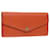LOUIS VUITTON Epi Portefeuille Sarah Long Wallet Orange M60584 LV Auth 47252 Leather  ref.990373