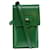 Salvatore Ferragamo Gancini Shoulder Bag Leather Green Auth 47390  ref.990409