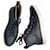 Hermès Zapatillas deportivas Hermes negras. Negro Cuero  ref.990621