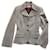 Autre Marque Jackets Grey Silk Wool Elastane  ref.990653