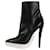 Stella Mc Cartney Black pointed-toe ankle boots - size EU 37.5  ref.991044