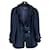 Chanel Chaqueta de tweed colección Robot Azul marino  ref.991083