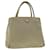 PRADA Hand Bag Nylon Khaki Auth cl650  ref.991168