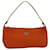 Pochette pour accessoires PRADA Nylon Orange Auth ep987  ref.991230