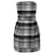 FRENCH CONNECTION Robe en laine à carreaux tartan noir et gris pour femme UK 8 Blanc  ref.991380