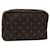 Louis Vuitton Monogram Trousse Toilette 23 Clutch Bag M47524 LV Auth 47512 Cloth  ref.991449