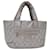 CHANEL Cococoon Hand Bag Nylon Silver CC Auth bs6708 Silvery  ref.991466