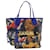 LOUIS VUITTON Masters Collection GAUGUIN Neverfull MM Bag M43359 LV Auth 47431a Blue  ref.991502