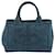 Prada 2-Way Denim Canvas Tote Bag Blue  ref.991529