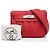 Hermès Borsa a tracolla Hermes Mini Swift Berline rossa Rosso - vista 13