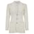 Rare! Chanel & Karl Lagerfeld 98a 1998 jacket CC logo buttons ecru Beige Wool  ref.991653