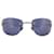 NINE CARTIER PANTHERE SUNGLASSES IN SILVER METAL NEW SUNGLASSES Silvery  ref.991680