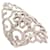 MESSIKA EDEN T RING50 in white gold 18K SET 52 diamants 0.92CT GOLD RING Silvery  ref.991818