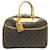 Louis Vuitton Deauville Brown Cloth  ref.992616