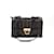 Salvatore Ferragamo Studded Leather Aileen Shoulder Bag AB-21 g606 Black Pony-style calfskin  ref.993011