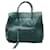 Céline Luggage Green Leather  ref.993245