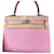 Hermès Kelly 25 Lila Sylvestre Pink Leder  ref.993377