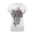 T-shirt stampata Balmain Bianco Cotone  ref.993547