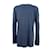 Balmain Long Sleeve T-shirt Blue Linen  ref.993549
