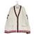 ***GUCCI  sherry line cardigan Red Green Wool  ref.993694