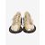 Simone Rocha Goldene Schuhe mit dreifachem Schnürsenkel und Absatz – Größe EU 38 - Ansicht 2