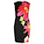 Escada Robe droite sans manches à fleurs Mrs S Demici en viscose noire Fibre de cellulose  ref.994334