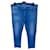 Marina Rinaldi Pantalones Azul Algodón  ref.994501