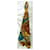 Autre Marque Corbata de seda con estampado abstracto vintage de Alain Delon Multicolor  ref.994767