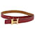Hermès HERMES Belt Leather 29.1"" Red Auth am4718  ref.994801