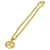 CHANEL Chain Necklace Gold Tone CC Auth 47582a Metal  ref.994814