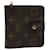 LOUIS VUITTON Monogram Compact zip Wallet M61667 LV Auth yk7351 Cloth  ref.994819