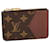 Louis Vuitton LV Romy Card Holder Brown Cloth  ref.995065