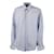 Yves Saint Laurent Streifenhemd Weiß Baumwolle  ref.995433